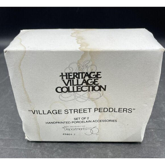 VTG Department 56 Heritage Village Collection "Village Street Peddlers" #5804-1 - Picture 12 of 13